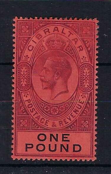 Image of Gibraltar SG 85 LMM British Commonwealth Stamp